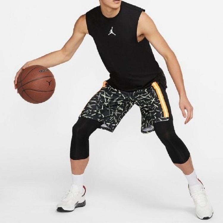 Air Jordan Basketball Training Sports Sleeveless Vest Black Men's CJ4576-010