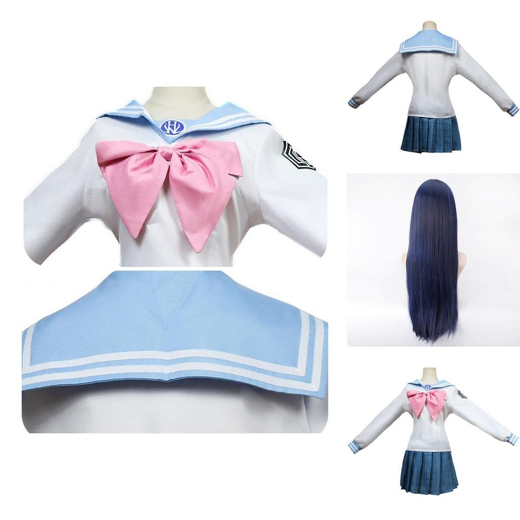 High Quality Danganronpa Sayaka Maizono Uniform Costume Cosplay Suit For Parties
