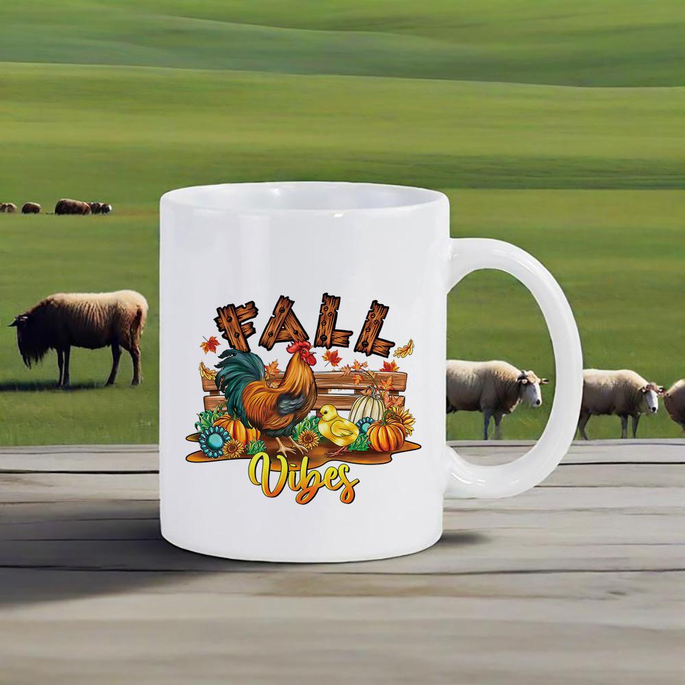 Thanksgiving Mug Thanksful Ceramic Mugs Fall Themed Coffee Mug Harvest Beer Cup Juice Cups for Home Office Personalized Gift Bar