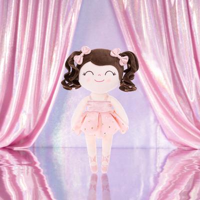 Cuddly Ballet Doll with Pink Shiny Dress Ideal for Photography Moments