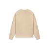 WE11DONE Fw22 Solid Color Round Neck Long Sleeve Wool Cashmere Sweater Unisex Sweater Beige WD-KT3-22-647-U-BG
