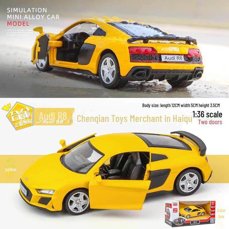 1:36 Porsche 911, 918, Cayenne, and Panamera Alloy Model Toy Car for Kids