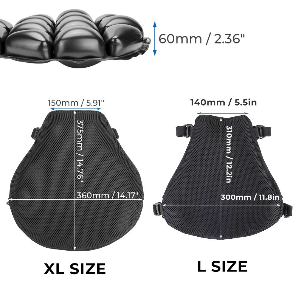 Breathable Anti-skid Decompression Motorcycle Seat Cushion Seat Cover Air Pad Motorbike Accessories