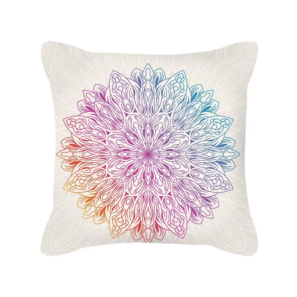 

Pillow Ins Nordic Style Geometric Pattern Plush Pillow Cover Sofa Cushion Cover Pillow Covers Decorative 66x66cm лавандовый