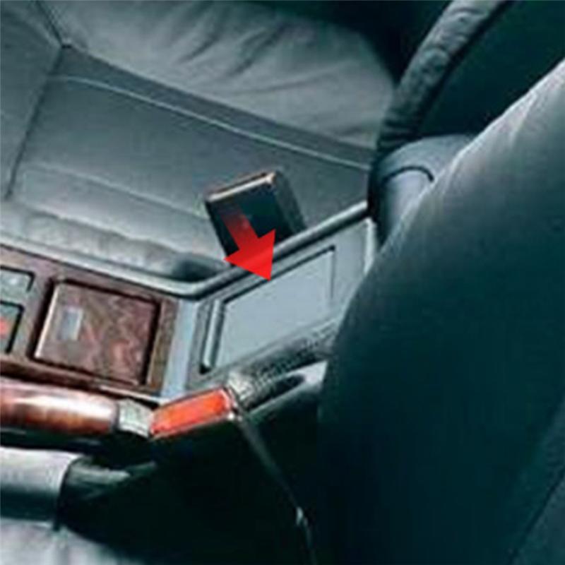 Car Center Console Water Cup Holder Sliding Roller Blind 51168159698 For BMW 5 Series E39 1995-2002-A87Q