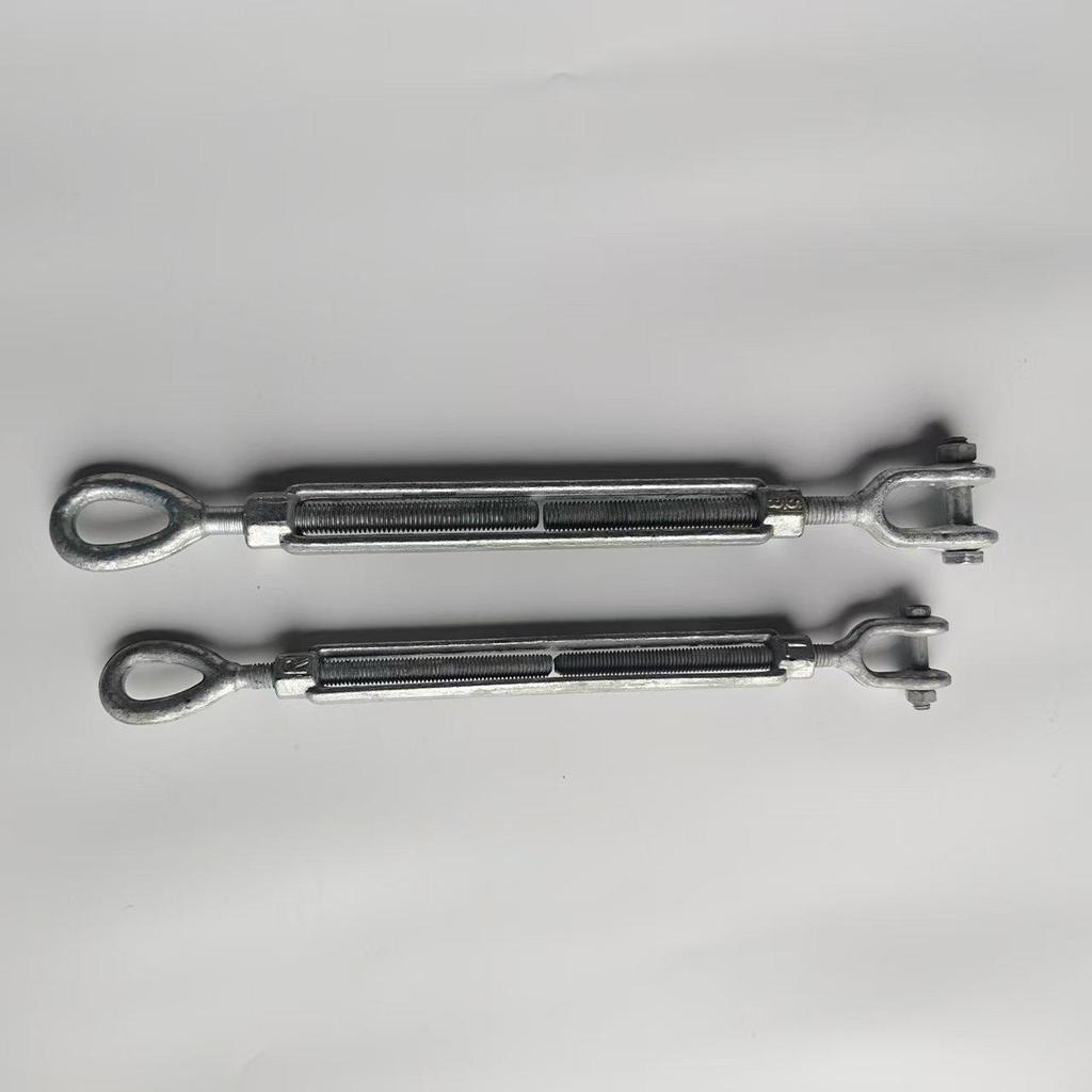 American Hot-Dip Galvanized Die-Forged Marine UO Turnbuckle with Screw Eye Bolt