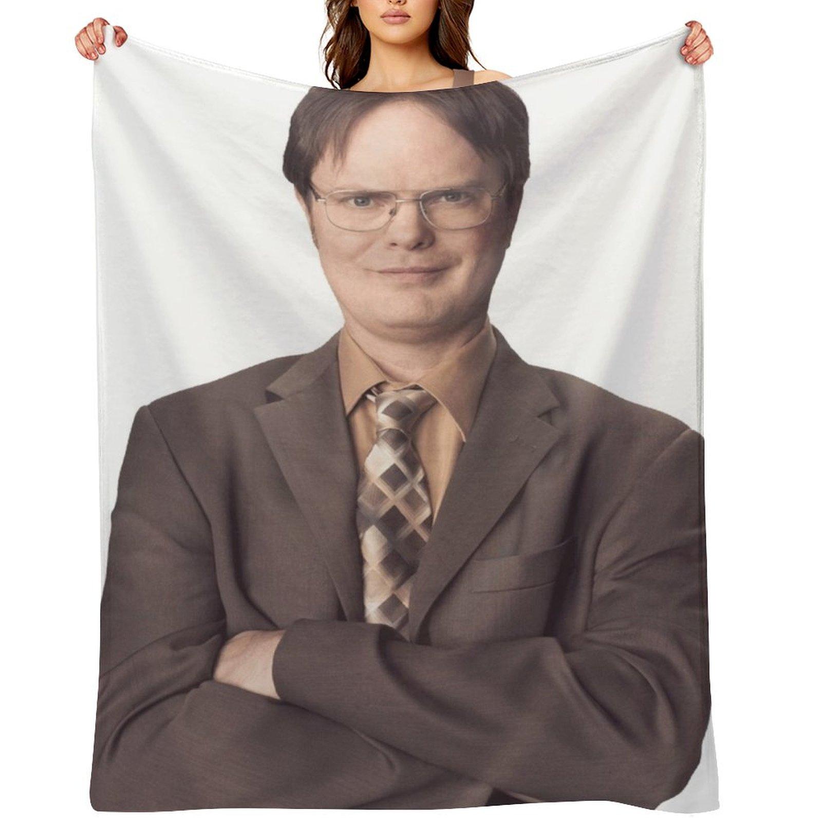 Dwight Schrute The Office 1 Throw Blanket Picnic Extra Large Throw Heavy Soft Beds Blankets 30x40in