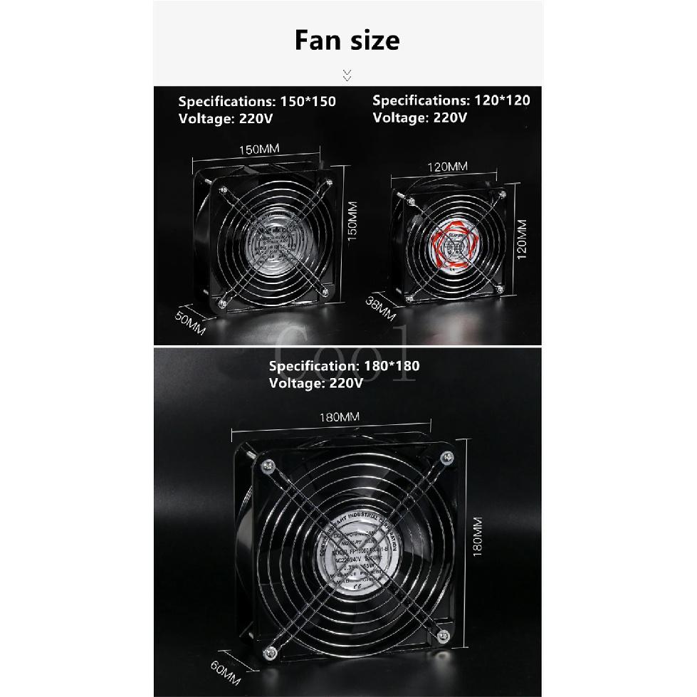 Refrigerator condenser radiator with fan small air-cooled cooling universal copper tube fin-type freezer radiator 120*120 fan