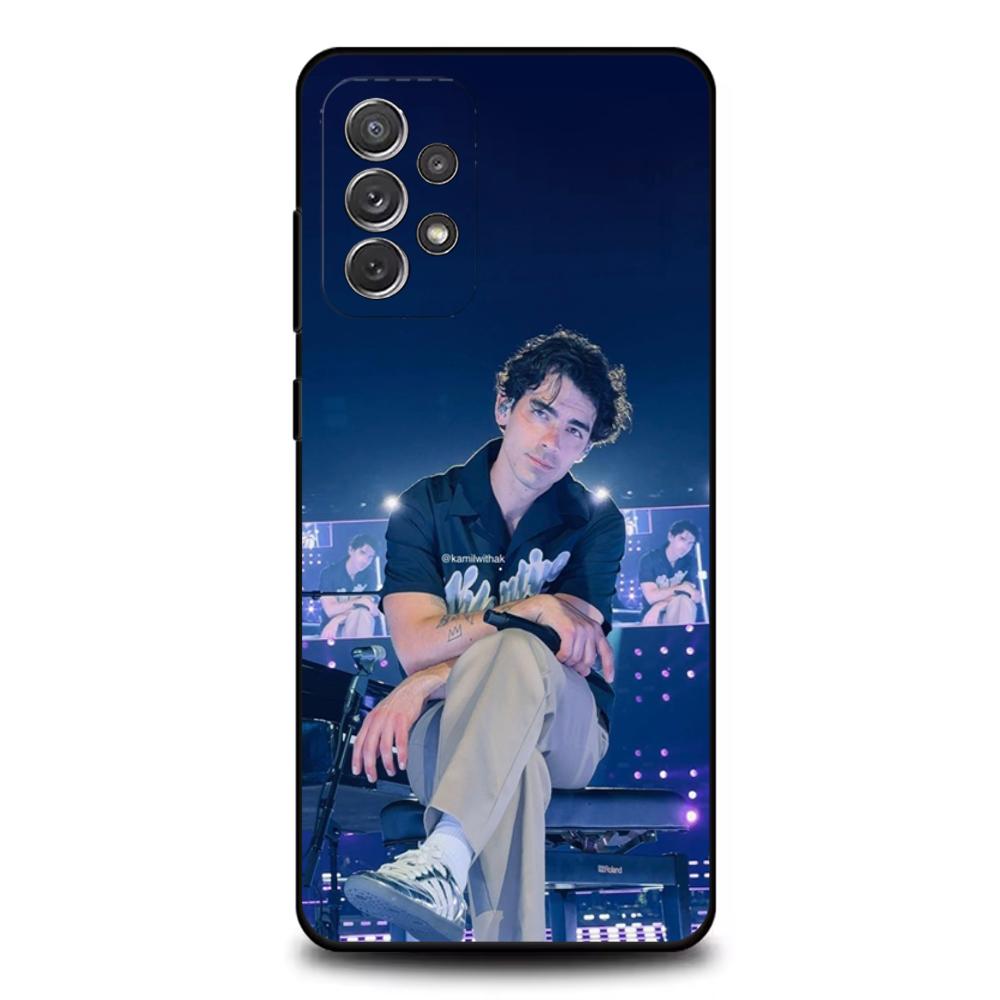 1PC Singer Joe J-Jonas Phone Case For Samsung S25,S24,S21,S22,S23,S30,Ultra,S20,Plus,Fe,Lite,Note,10,9,5G Black Cover