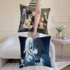 Anime A-Angels Of Death Cushion Cover Breathable Linen Pillowcase Summer Odorless Eco-Friendly Invisible Zipper Washable