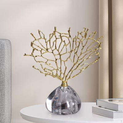 Elegant Tree Sculpture for Home Decor - Prosperity Figurine