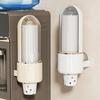 Yousheng Wall Mount Disposable Cup Dispenser Large Capacity Dustproof Transparent Design Easy to Install Water Cooler Cup Holder