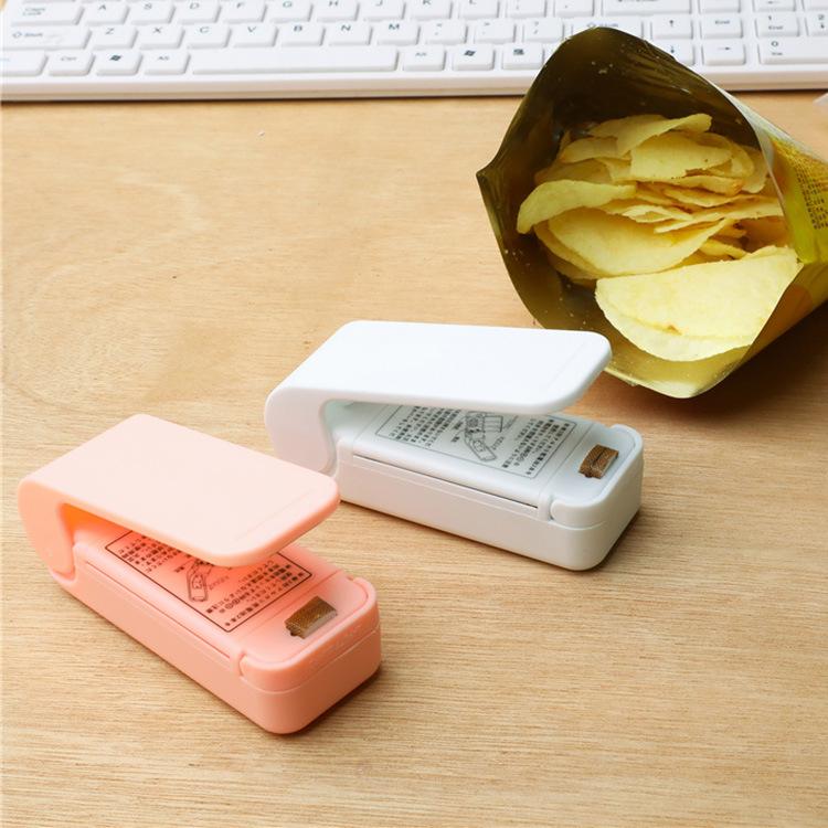 Portable Mini Sealing Machine Food Plastic Bag Plastic Sealing Machine Small Household Hand Pressure Heat Sealing Confidential Sealing Machine