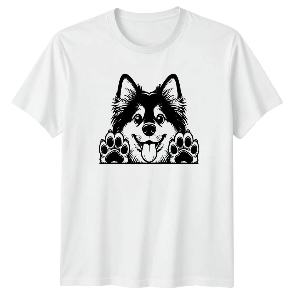 Dog Paws Peeking Animals Dogs Unisexs TShirt Unisexs Tee Graphic Unisex Top S