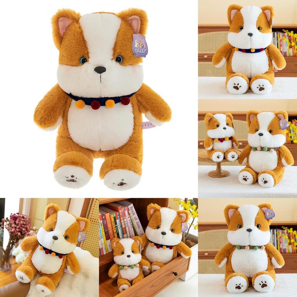 Cute Corgi Cartoon Dog Plush Toys Adorable Dolls Girls Children Gifts Birthdays