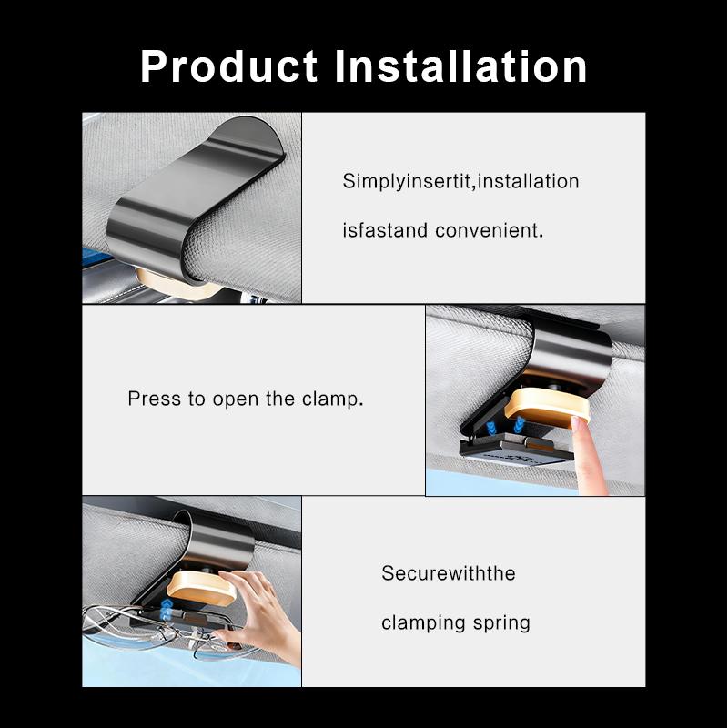 Universal Car Sun Visor Sunglasses Holder Storage Glasses Clip For BMW X1 X2 X3 X4 X5 X6 F49 F39 F25 G01 F16 G06 G07 F25 F30 XB5