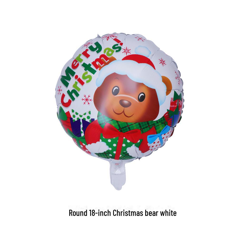 Christmas Tree Snowflake Aluminum Film Balloons for Party Decoration