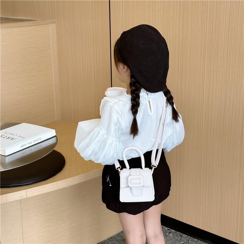 Stylish Mini Saddle Bag For Kids With Vintage Design And Breathable Material