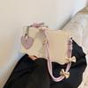 Niche Underarm Bag Women's Spring and Summer New Bow Girl Small Square Bag Fashion Shoulder Bag