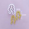 Geometry Polymer Clay Shape Cutter  Irregular Round Oval Earring Cutters Earring Mould Clay Supplies Handmade DIY Jewellery