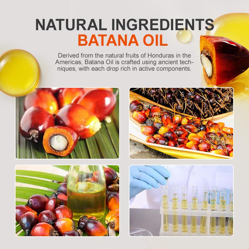 PURC Masque capillaire à l'huile de Batana Renforcement des racines des cheveux Lissage Nourrissant Réparation Frisottis abîmés Traitement des cheveux Soins capillaires