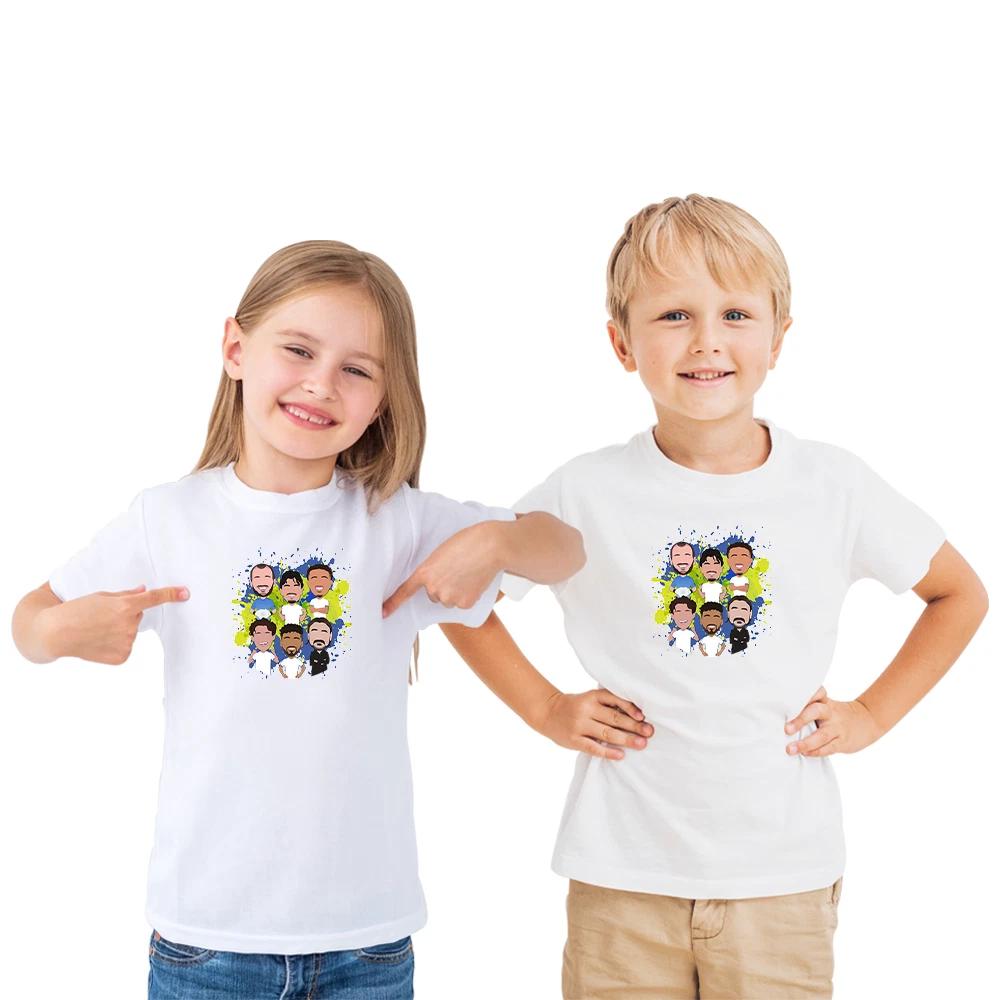 Leeds Utd 2025-26 Vector Heroes Kids T-Shirt Tshirt Tee 3-13 Years 4XL