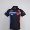 Mens Polo-Style Cycling Jersey Soft Breathable Quick-Dry Outdoor Sport Shirt Ride