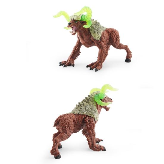 Monsters Figurine Various Water Crab Octopus Ice Demon Cattle Black Panther Monsters Model Ornament PVC Mythical Animal Statue Model Decoration