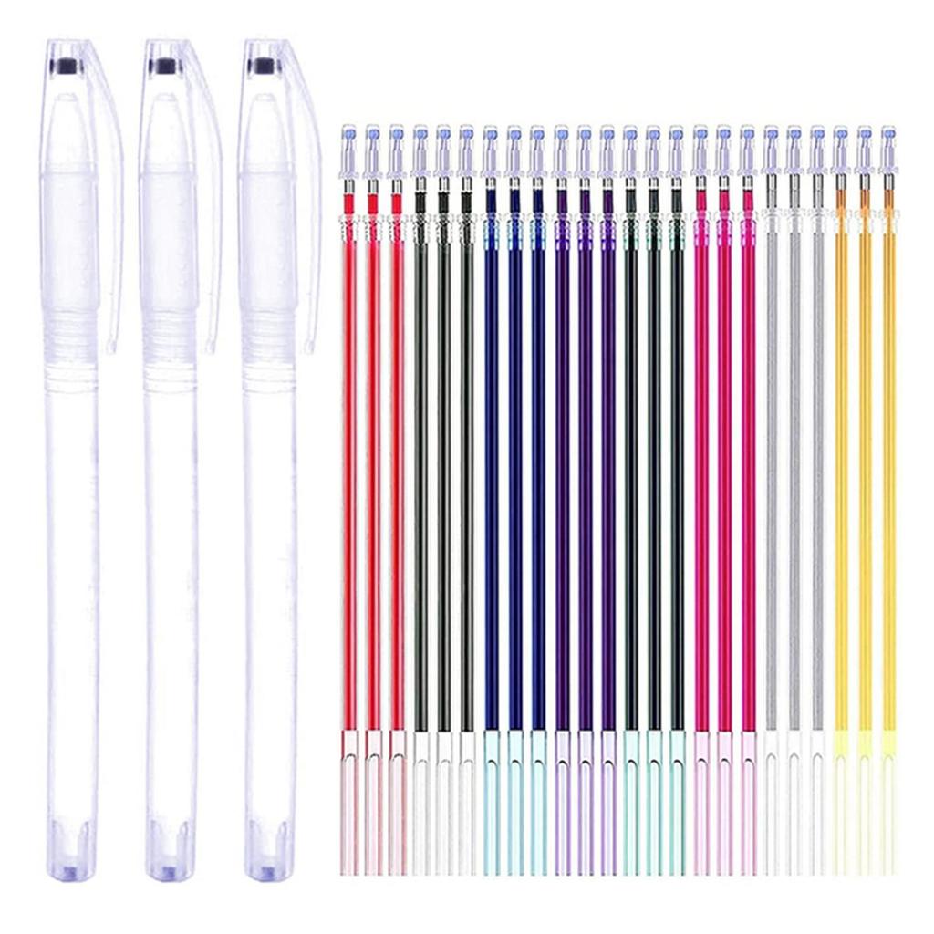 Portable Water Erasable Pen Refills, Fabric Marker, Vanishing