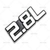 Car displacement standard 2.0L2.2L2.3L2.4L2.5L2.8L modified labeling