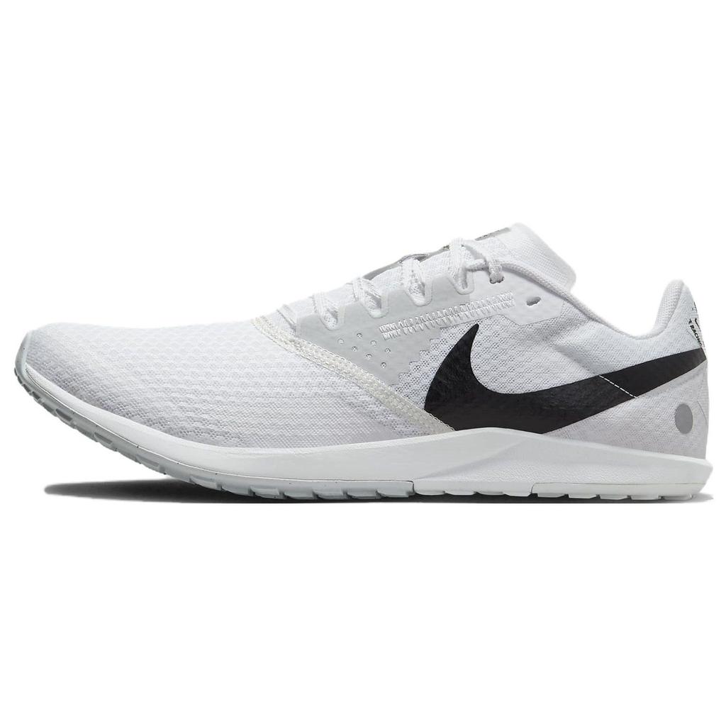 Nike Zoom Rival Waffle 6 White Black Unisex Sneakers Pure-Platinum Metallic-Silver DX7998-100