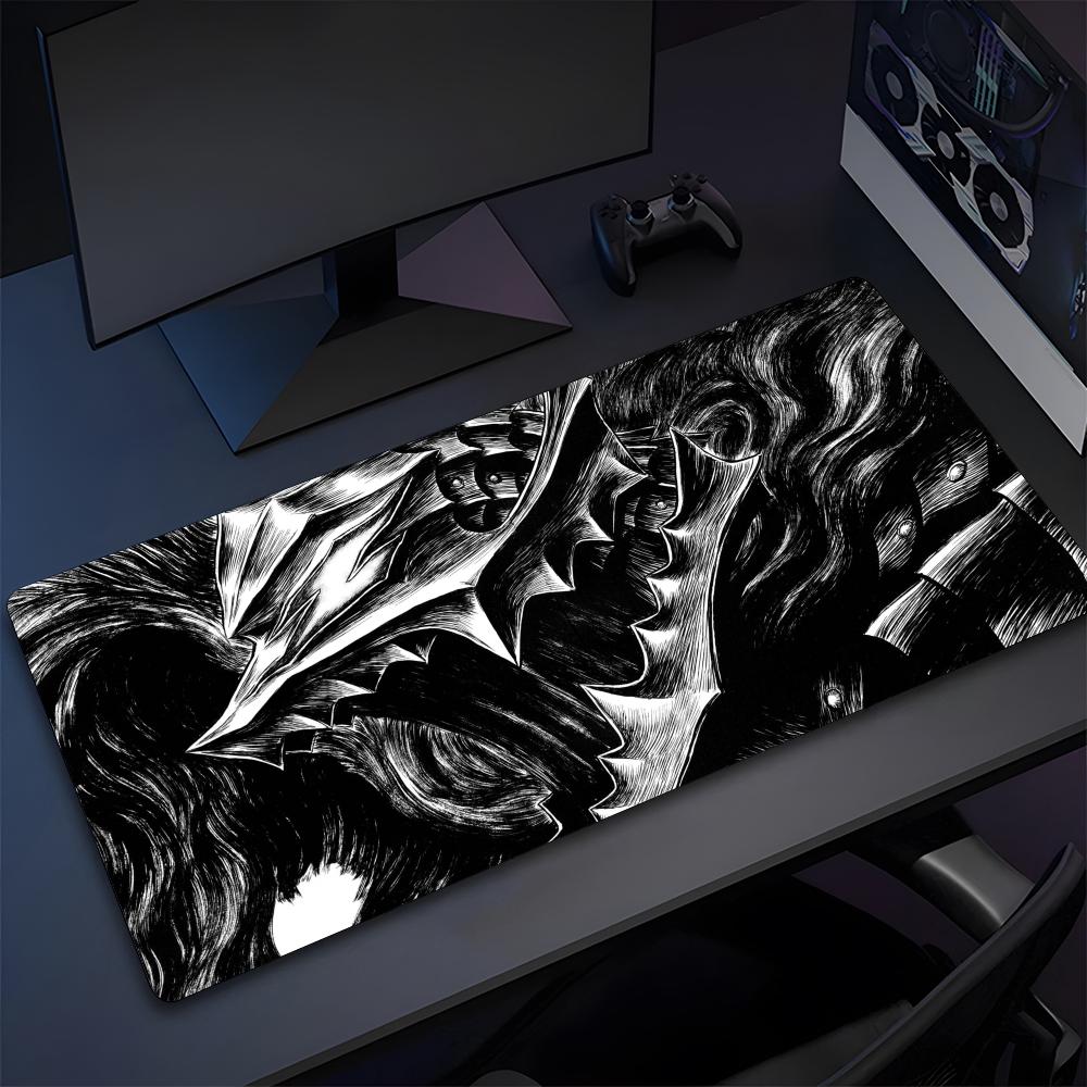 Anime Berserk Mouse Pad High Quality Natural Rubber Mouse Pad The Most Professional Washable Laptop Mouse Pad