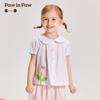 PawinPaw Cartoon Bear Girls' Summer Shirt