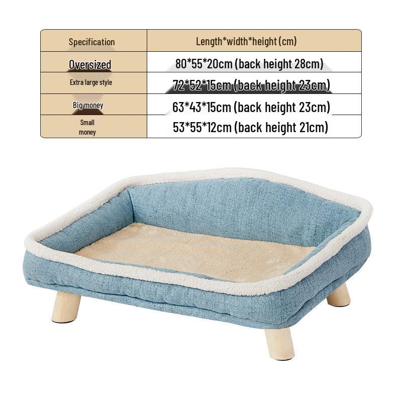 Four Seasons Washable Pet Bed: Cool Summer Mat for Small Dogs & Cats