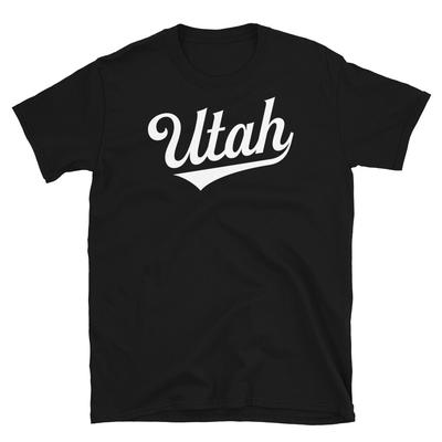 Retro State of Utah Beehive Stave Salt Lake City Short-Sleeve Unisex T-Shirt