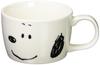 PEANUTS Snoopy Simpel Gezicht Standaard 612101 Mok, 230ml, Wit,