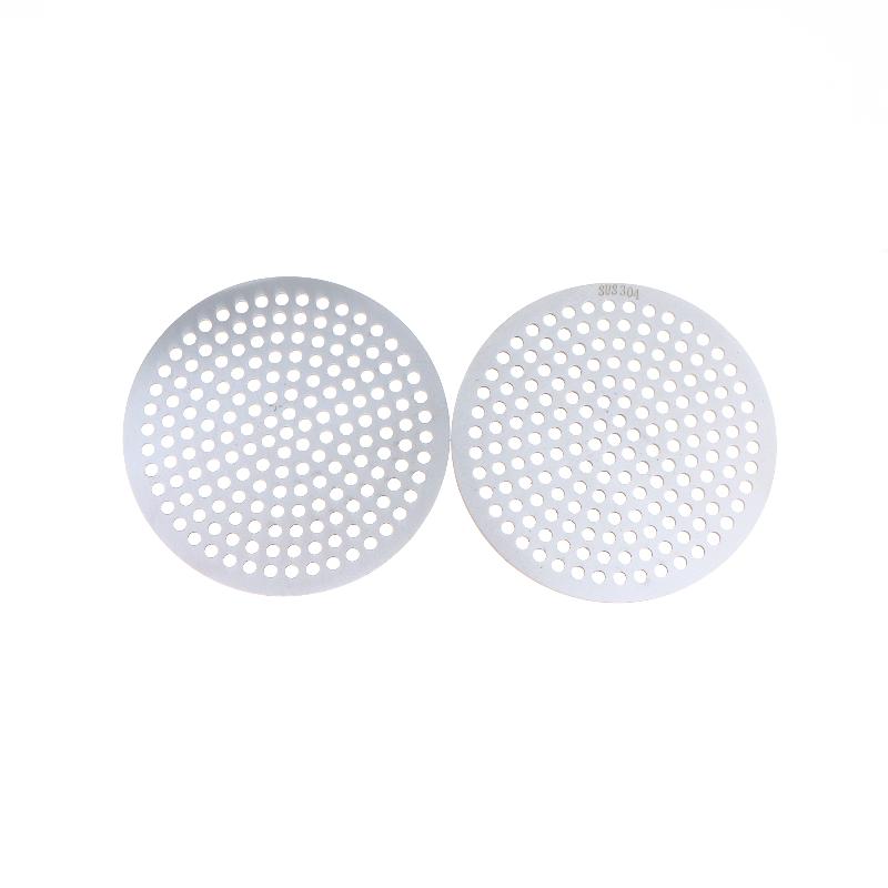 1mm Thick Stainless Steel Floor Drain Net Cover Round Shower Drain Hole Filter Hair Stopper for Kitchen