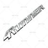 1Pc 4Runner Emblem Badge Rear Trunk Decals Decoration Stickers For Tundra Tacoma 4runner Pickup Trucks Car Styling Car Accessories