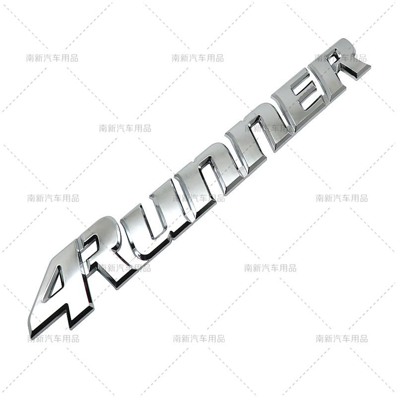 1Pc 4Runner Emblem Badge Rear Trunk Decals Decoration Stickers For Tundra Tacoma 4runner Pickup Trucks Car Styling Car Accessories