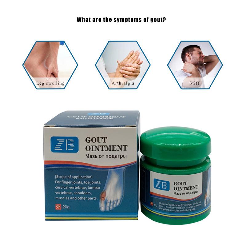 

Gout Sore Relief Treatment Cream Body Creams Relief Treatment Cream Hand Foot Thumb Joint Sore Waist Finger Knee Pain Unisex 20g
