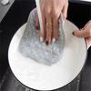 10PCS Reusable Dish Cleaning Cloth AntiScratch Oil Resistant Double Sided Scrubber for Kitchen Utensil Cookware