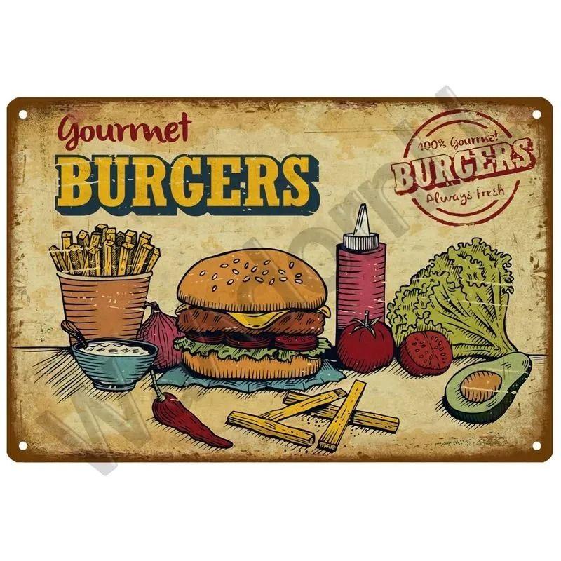 Vintage Metal Sign Garage Bar Wall Decor