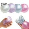 Weiche Knettiere Formbarer Stressball Fidget Spielzeug Angstlinderung Perlmuttfarbene Sensorische Quetschbälle Formbarer Schreibtischspielzeug für Kinder Erwachsene Entspannend