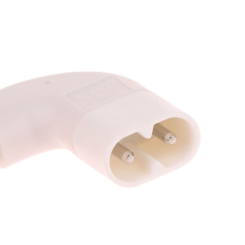 Drucker Projektor Stromverlängerungskabel Konverter IEC 320 2-Pin C7 Buchse zu C8 Stecker Rechtwinklig AC-Netzteil