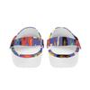 Women Men EVA Garden Clogs Printed Lightweight Breathable Slip On Shoes Beach Pool Bathroom Home Casual Outdoor Wear