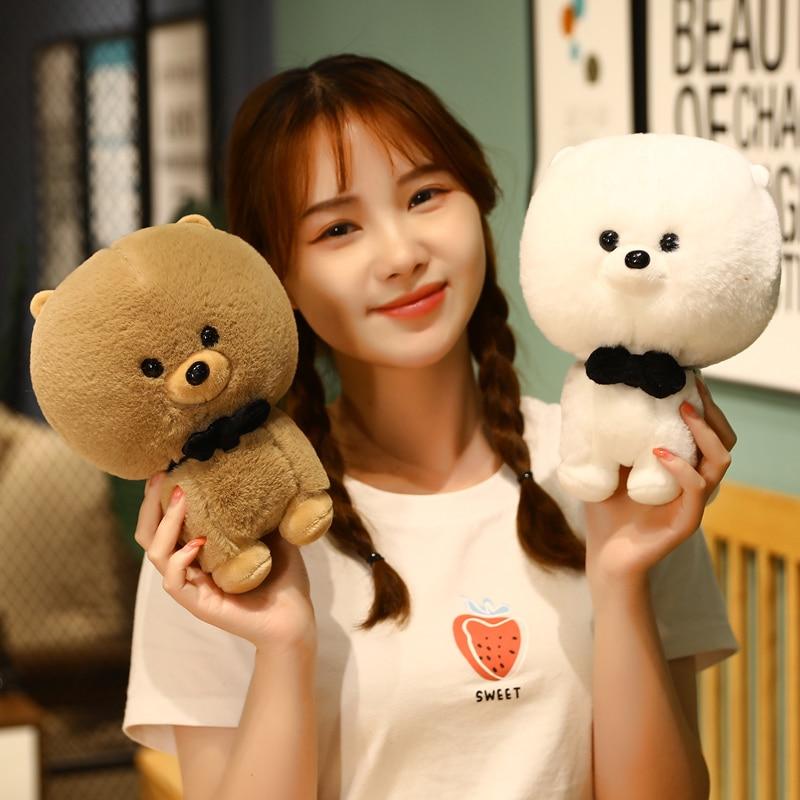 1pc 23 /30 /40cm Lovely Dog Plush Toys Fat Kawaii Hiromi Pillow Stuffed Soft Animal Dolls Fantastic Birthday Gift For Children