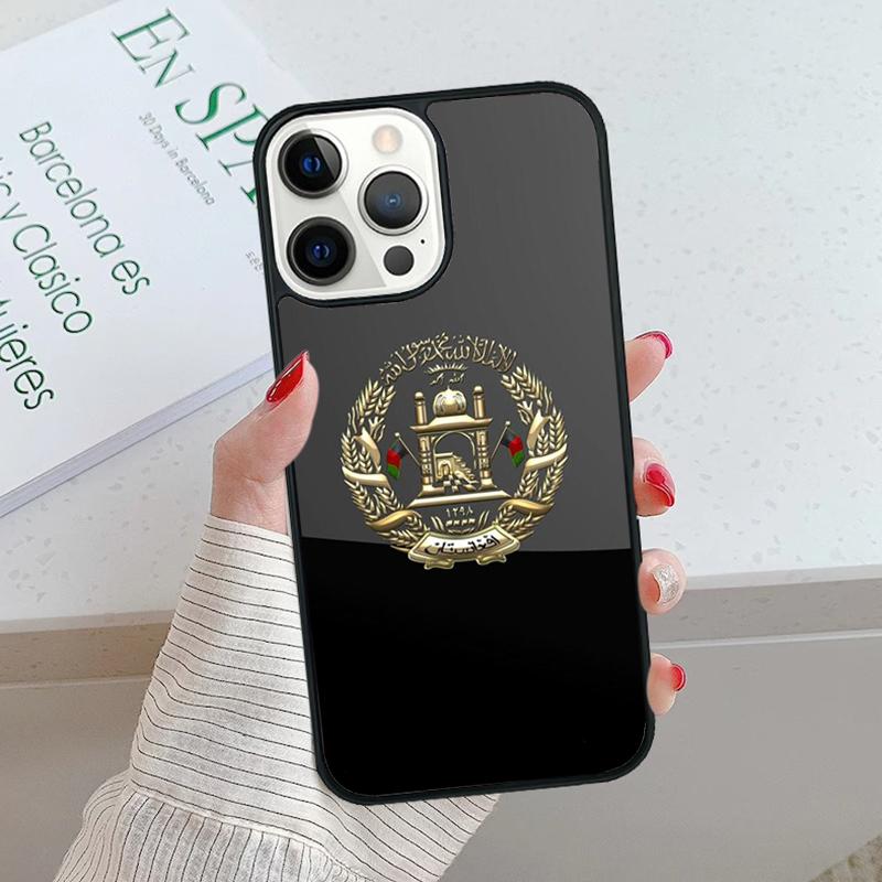 Afghan Afghanistan Flag Banner Phone Case Fundas Shell Cover For iPhone 17 Air 15 16 16e 14 Plus 11 12 13 Pro Max