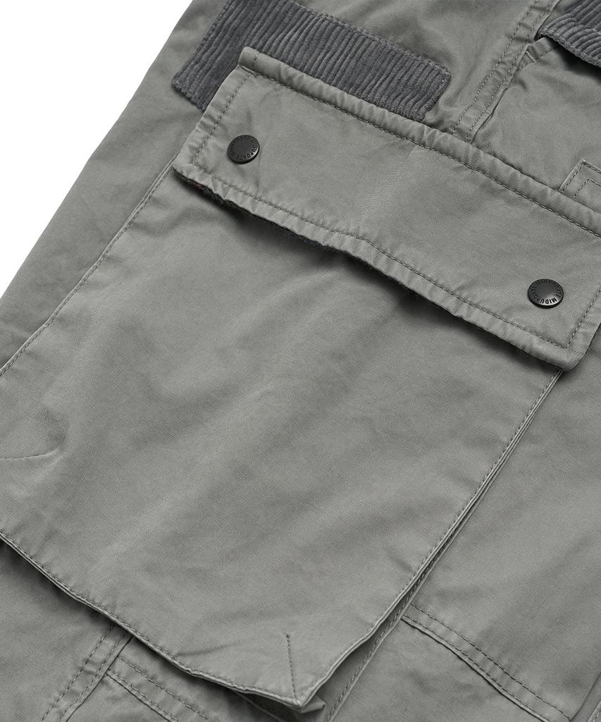 Mideueobdeiteu Wide Fit Webbing Belt Cargo Pants_2Color