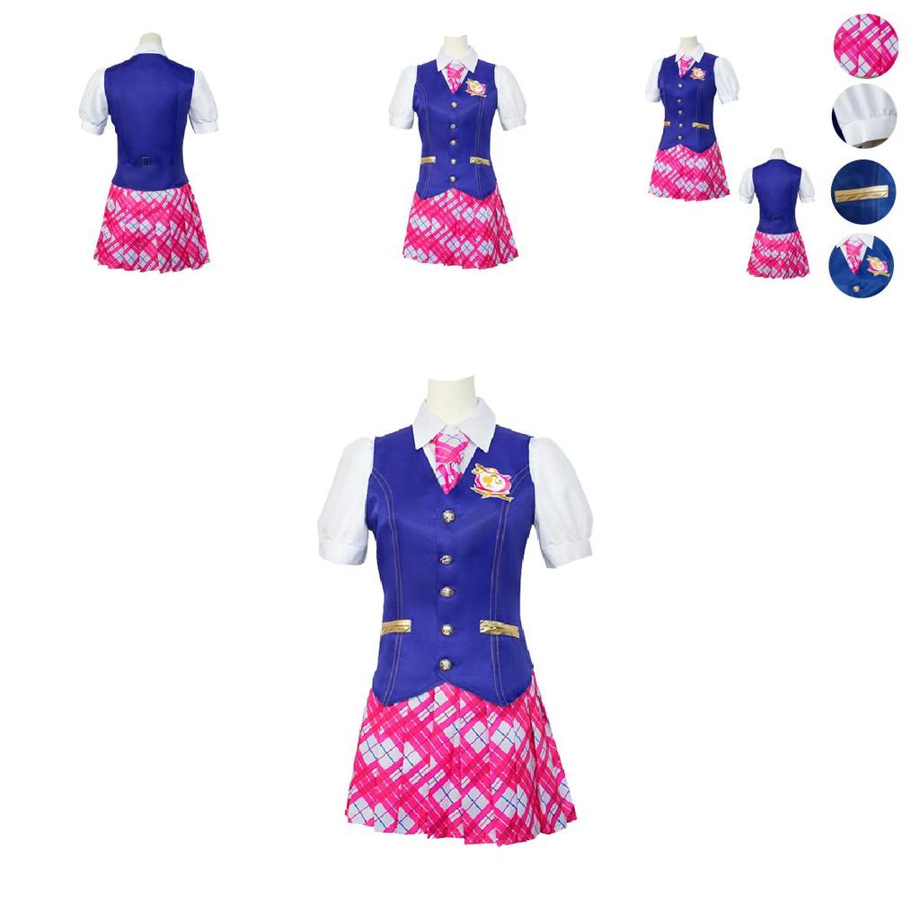 Barbie Charm Princess School Uniform Cosplay Costume For Women