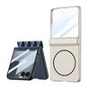 Samsung Z Flip7 Solid Color Case: Full Coverage, Hinge Style, Magnetic, Wireless Charging, Drop-Proof